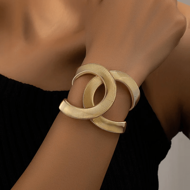 Exclusive Double Gold Elegance Bracelet